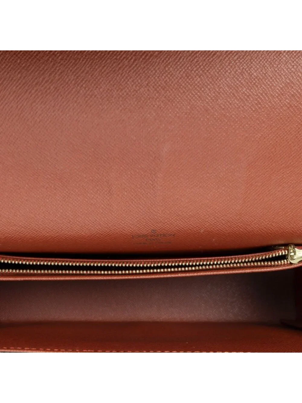 Louis Vuitton Tribeca Long Brown Damier Ebene Shoulder